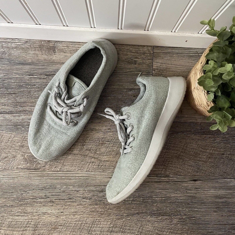 Allbirds Mint Green Wool Runners Size 7